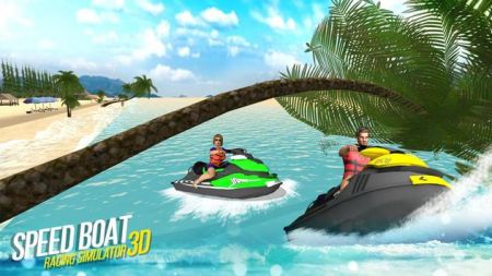 快艇竞速模拟器3DSpeed Boat Racing Simulator 3D游戏截图-3