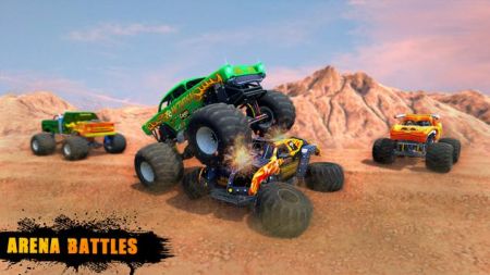 怪物卡车粉碎Monster Truck Crush游戏截图-3