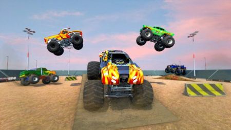 怪物卡车粉碎Monster Truck Crush游戏截图-1