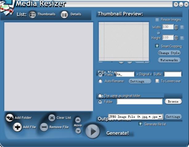 Media Resizer软件截图-1