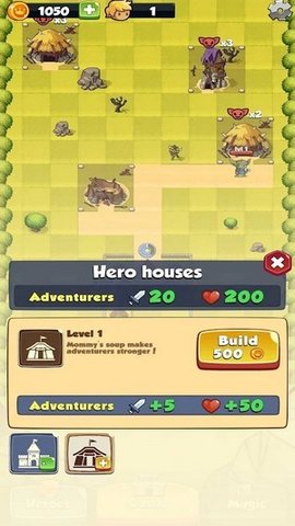 Hero(冒险英雄之路)游戏截图-2