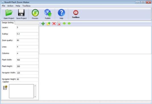 Boxoft Flash Zoom Maker软件截图-1
