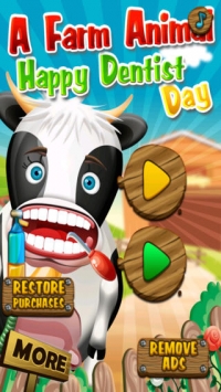 农场动物快乐牙医 A Farm Animal Happy Dentist Day游戏截图-1