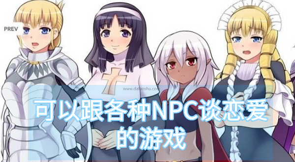 可以跟各种NPC谈恋爱的游戏